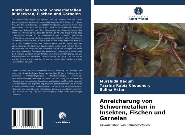 Anreicherung Von Schwermetallen In Insekten, Fischen Und Garnelen | Buch | 97862-image