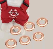 6x ELRING Dichtring Dichtscheibe Einspritzdüse Einspritzventil für MERCEDES CDI