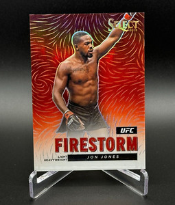 Jon Jones 💥 FIRESTORM SSP! GOAT! Case Hit! UFC Legend! 2023 Panini Select UFC