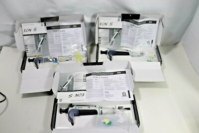 Set 3 NEW BrandTech EON Transferpette S Single Channel Pipette 10, 100, 1000 ul
