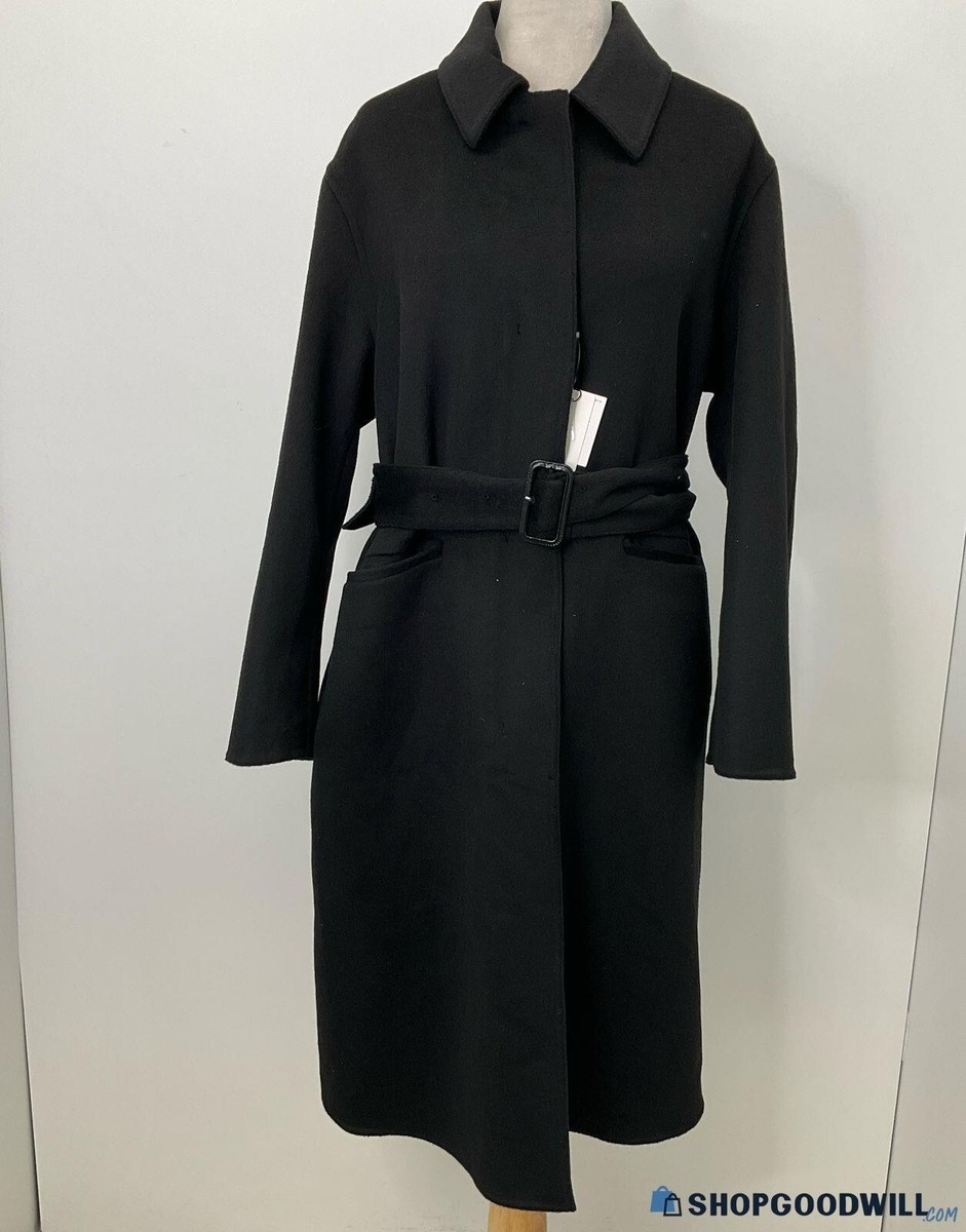 JW ANDERSON ウールシングルコート　S NWT Uniqlo x JW Anderson Women's Size XS Black Wool Trench Belted