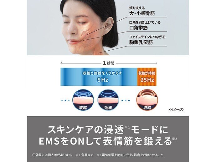 Panasonic Ion Facial Device Boost Multi EX White EH-SS85-W