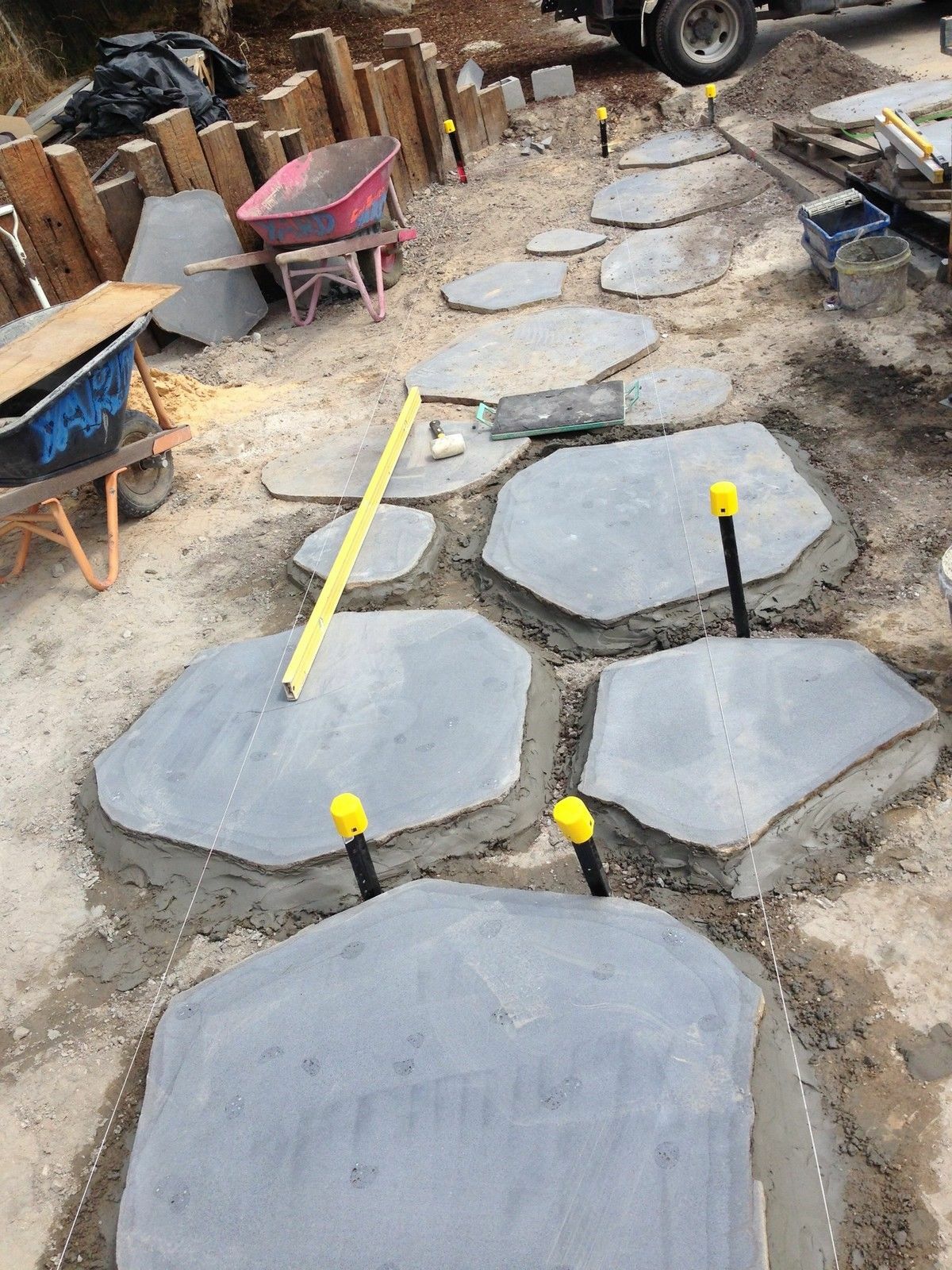 XL Bluestone Stepping Stones, Steppers, Crazy Paving 8001000x30mm