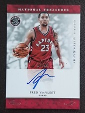 2016-17 National Treasures Rookie Auto RC /99 Fred VanVleet