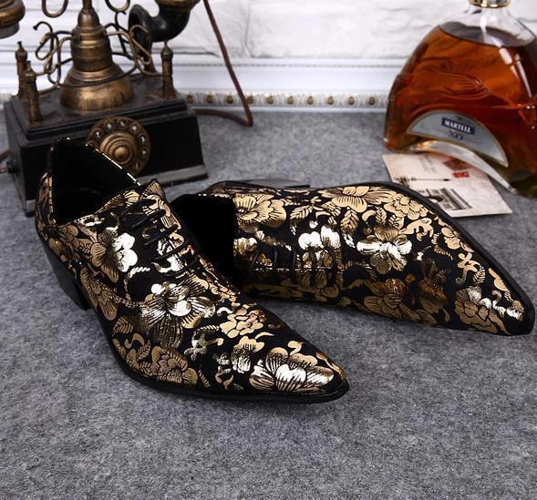Floral dress shoes mens discount