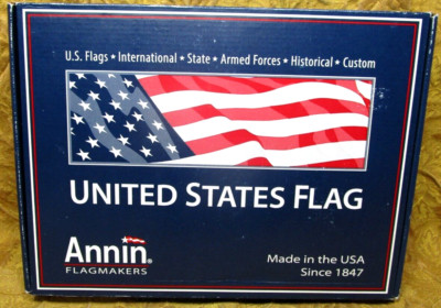 ANNIN United States made American Flag 3'X5' 100% nylon #002460 NIB