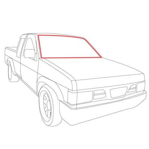Front Windshield Rubber Weatherstrip Seal For Toyota Corolla KE30 KE36 1975 - 79 - Picture 7 of 8