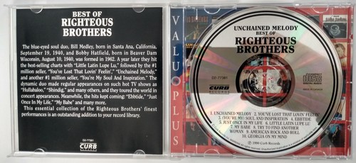 Best Of Righteous Brothers CD Released In 1990 Tested Unchained Melody - Foto 3 di 4