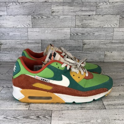 air max 90 green orange