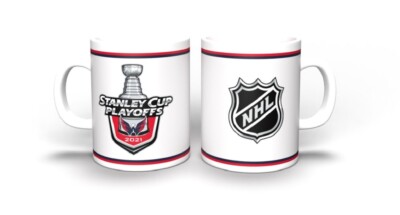 Set 2 NHL Tassen Washington Capitals Stanley Cup 2021 Kaffeetasse Mug Becher