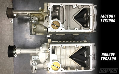 NEW Harrop Jaguar Land Rover 5.0 Supercharger TVS2300 W/ Electronic Bypass Actua