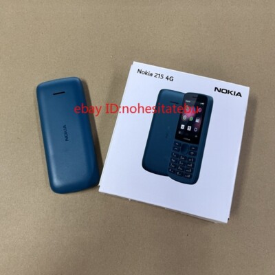 Unlocked Nokia 215 4G Dual SIM 2.4 Inch Bluetooth FM Radio Cell Phone 1150mAh