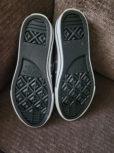New Without Box Converse Junior 651724F CTAS Axel Mid Thunder/Stor Size 4 - Picture 12 of 13
