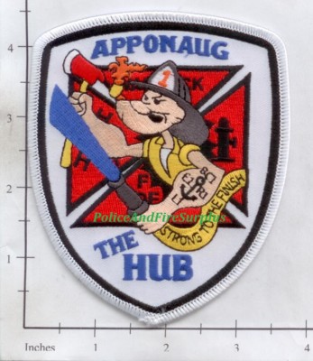 Rhode Island - Warwick - Apponaug Station 1 RI Fire Dept Patch Popeye