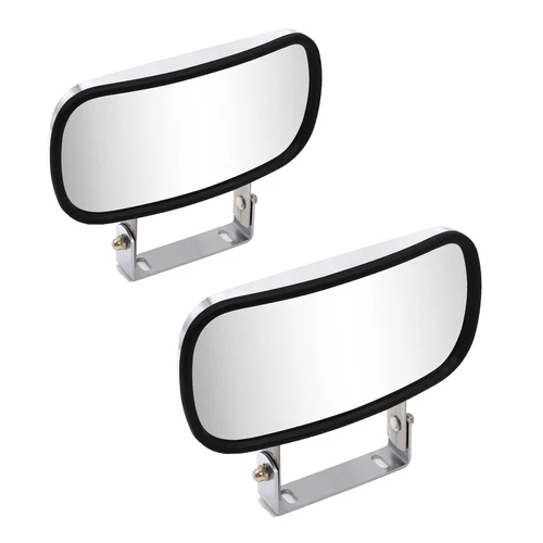 Over-The-Door Convex Mirror Stainless Steel Peterbilt, Kenworth Freightliner 4x8