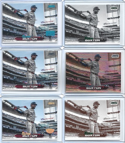 Byron Buxton 2024 Topps Stadium Club Complete Set Gold Rainbow 1/1 + Chrome Lot - Picture 8 of 14