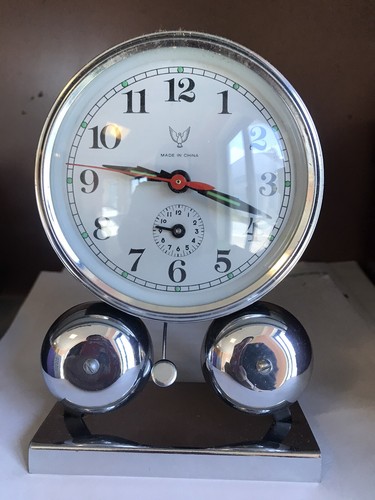 Sveglia Meccanica Classica Con Allarme A Tamburo | eBay