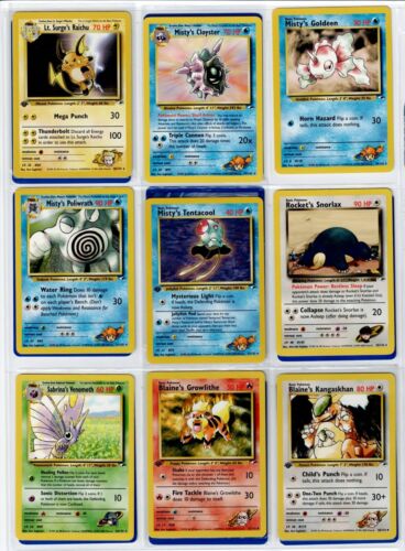 2000 GYM HEROES *PARTIAL SET* NO HOLOS - 76 1ST EDITIONS - 95 CARDS TOTAL - Picture 2 of 12