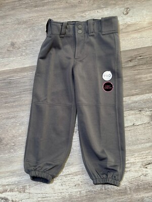 Rip It Pants Girls Gray Softball Classic Pants NWT Sz M