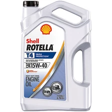 Shell Rotella 550045126 T Motor Oil, 15W-40, 1 Gallon - Quantity 1