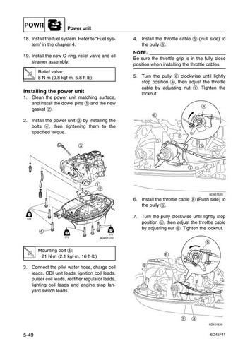 Yamaha F15B Outboard Service Manual | 2003-2010 | MAILED CD OR USB - Bild 6 von 11