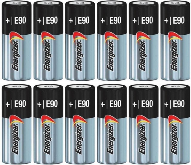 12 Energizer E90 N Alkaline 1.5Volt LR1 MN9100 910A Battery Bulk Exp