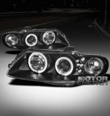 Black 2004 2005 2006 Pontiac GTO Halo Projector LED Headlights Lamps Left+Right Black 2004 2005 2006 Pontiac GTO Halo Projector LED Headlights Lamps Left+Right