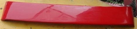 Ferrari 308 328 288 Fiberglass Rear Roof Spoiler assembled. You paint