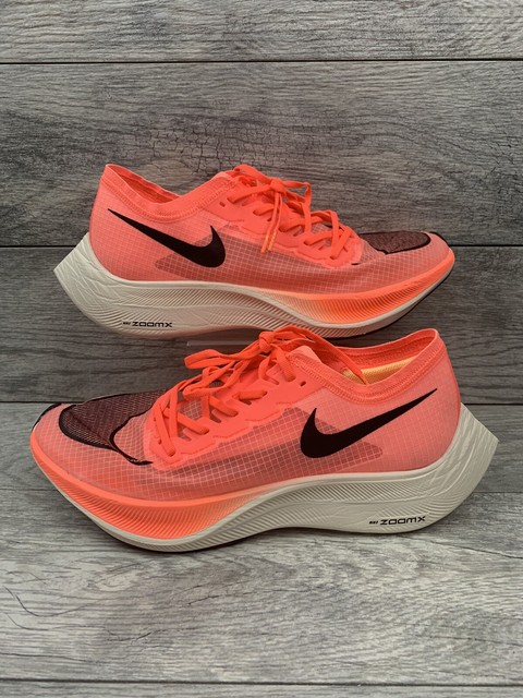 Nike ZOOMx Vaporfly Next Bright Mango 100 Authentic Ao4568-800 Mens Running 10 for sale online 