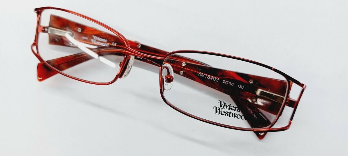Originale VIVIENNE WESTWOOD Eyeglasses RED VW18402 NEW 52-16 Originale VIVIENNE WESTWOOD Eyeglasses RED VW18402 NEW 52-16