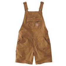 Carhartt Damen Latzshorts ,Stretch Canvas,mit...
