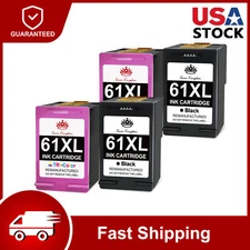 61XL Ink Cartridge compatible with HP 61XL ENVY 4500 4501 5530 5531 5535 Lot