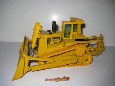 Miniature Conrad 1:50 - Rouleau Caterpillar PS 500 - Logo Pacman - Boîte OVP