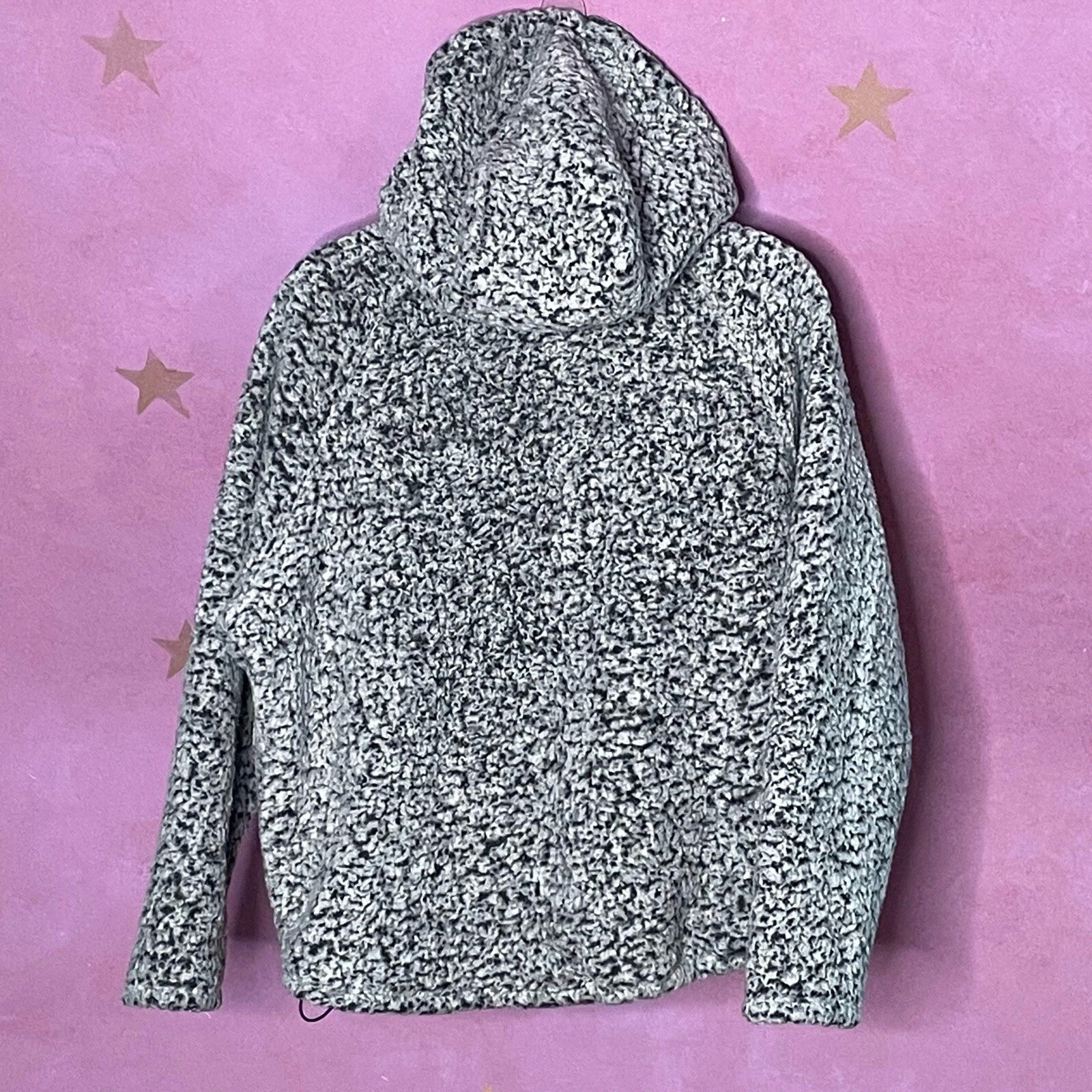 UNDERCOVER Victoria’s Secret rosa oversize sherpa orsacchiotto felpa con cappuccio donna media