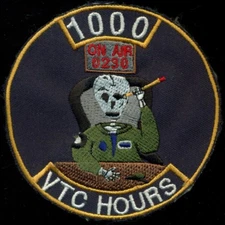 USAF VTC Video Teleconference Center 1000 Hrs Patch N-10