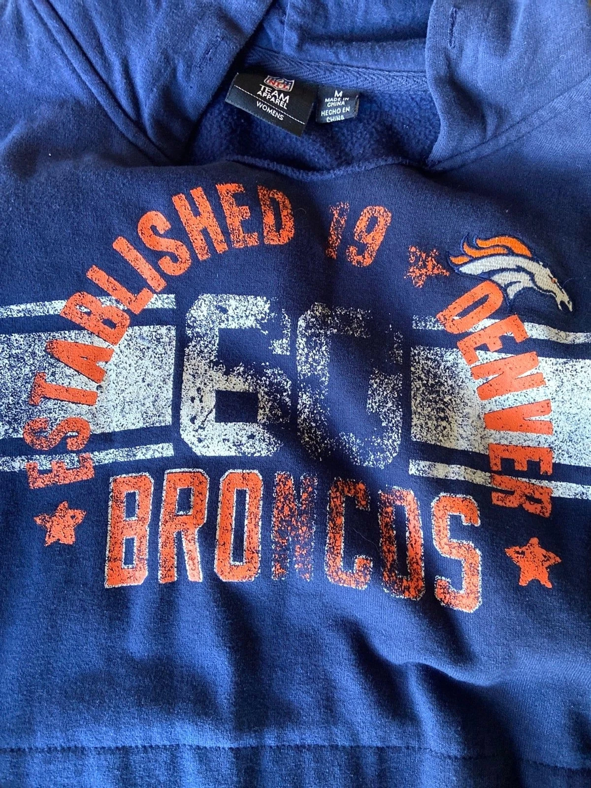 VETEMENTS Felpa con cappuccio NFL Apparel Denver Broncos