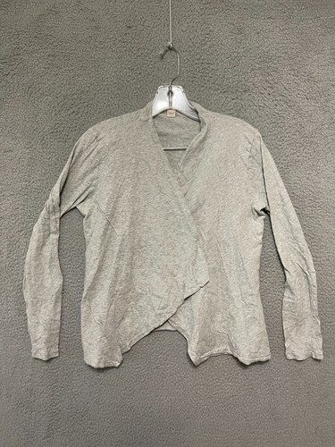 Pull Femme J.Crew - Col V, Taille L, Gris, Mélange Laine, Neuf Avec étiquette