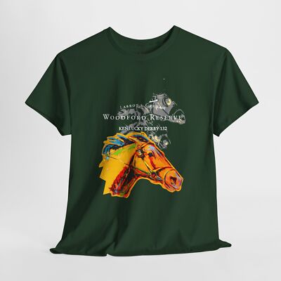 Woodford Reserve Bourbon Derby 132 Unisex Heavy Cotton Tee Buffalo Trace