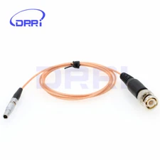 BNC Plug to 00B 4pin male Timecode Cable for RED Epic and Scarlet camera