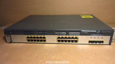 Cisco Catalyst WS-C3750G-24TS-S1U 24-Port 10/100/1000 Gigabit Switch 3750G