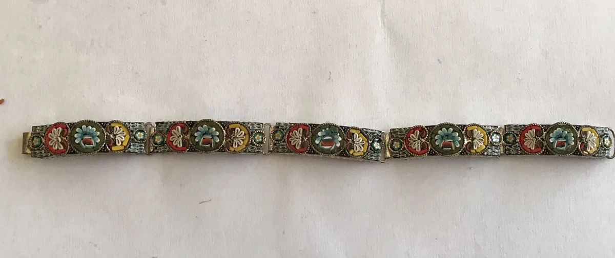 Antique micro hotsell mosaic bracelet