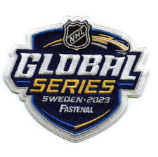 2023 NHL Global Series Jersey Patch (Sweden)Toronto Maple Leafs Minnesota Wild