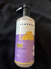 Alaffia Babies & Kids Shampoo & Body Wash Lemon Lavender 16 fl oz BBD 08/2025