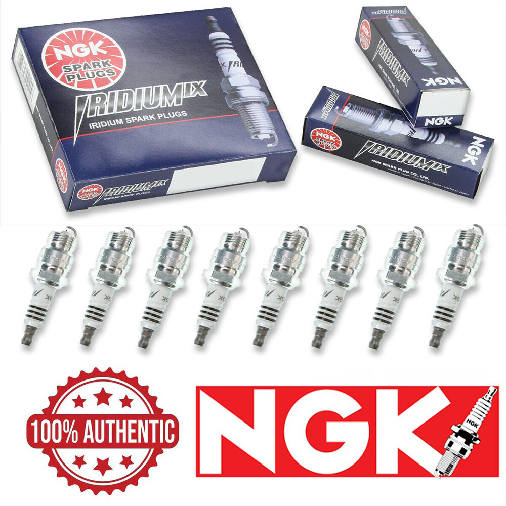 8 Pack Spark Plugs NGK Iridium IX 7510 WR5IX 7510 WR5IX Tune Up Kit pg