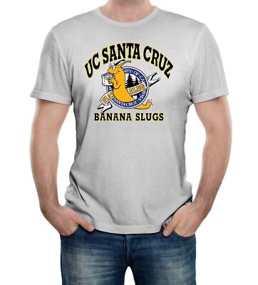 UC Santa Cruz Mens T-Shirt Vincent Vega Pulp Fiction Classic Movie Retro 