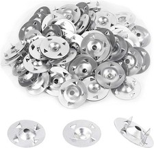 100Pcs Tile Backer Board Washers 28mm Diameter Insulation Board Washer Easy Fix