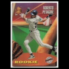Roberto Petagine Rookie #100 1995 Sportflix UC3 San Diego Padres Baseball Card. rookie card picture