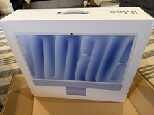 Apple - iMac 24-inch AllinOne - M4 - 8Core CPU/GPU, 16GB Memory, 256GB SSD Blue