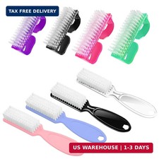 8 PCS Nail Brush for Cleaning Fingernails, Handle Grip Nail Scrubber Brush,