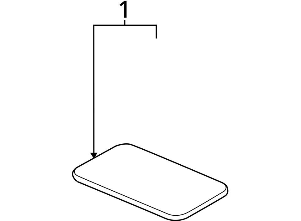 2018-2024 HONDA RIDGELINE SUNROOF GLASS WINDOW *GLASS ONLY* OEM — 第 4/4 张图片